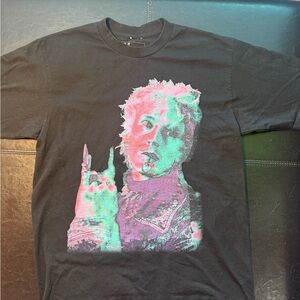 Machine Gun Kelly Black Graphic T-Shirt Men’s size Lg.